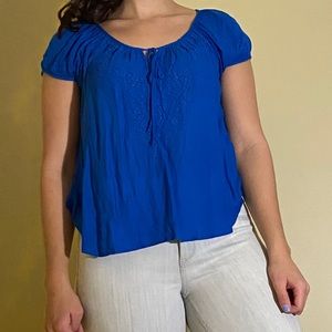 Blue blouse